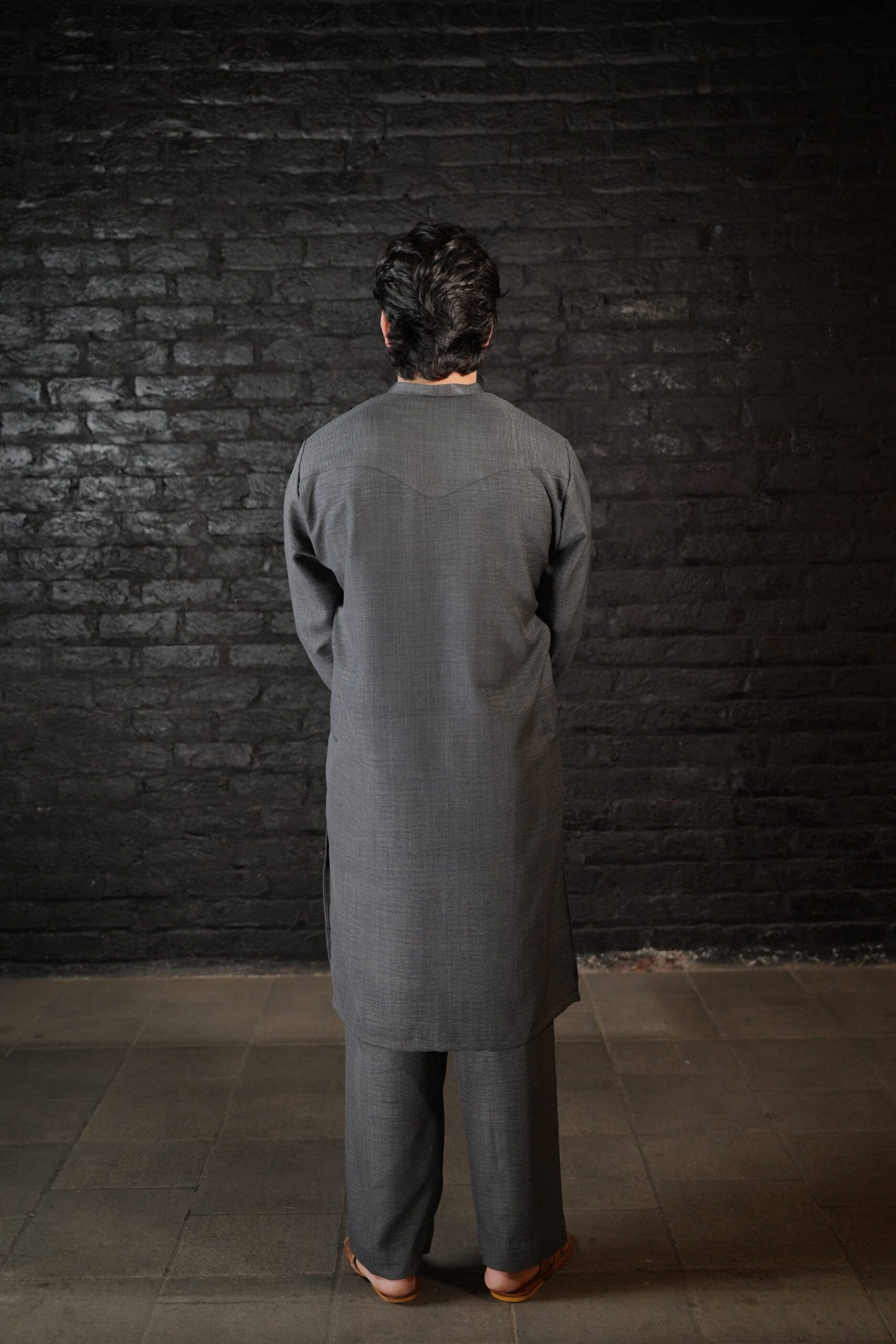 Grey Kurta Pants
