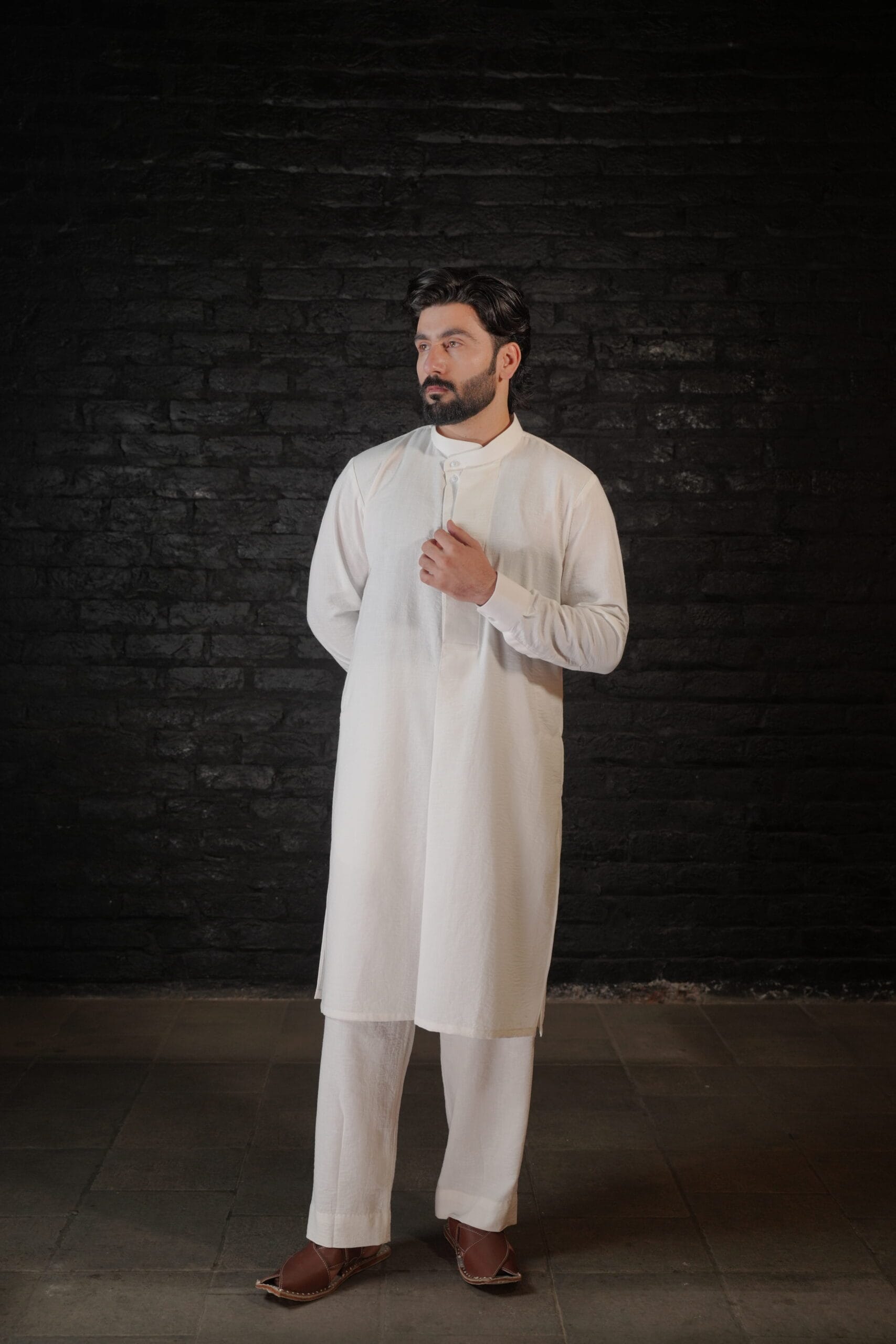 White Kurta Pants