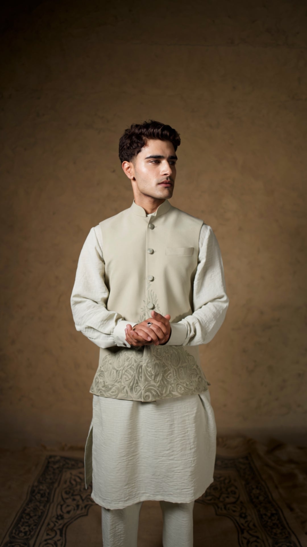 Kurta Salwar with Embroidered Waist Coast