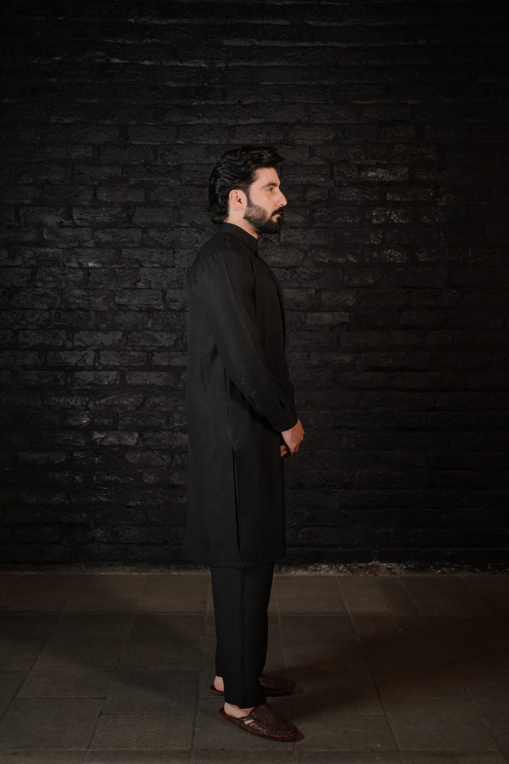 Black Kurta Pants - Image 2