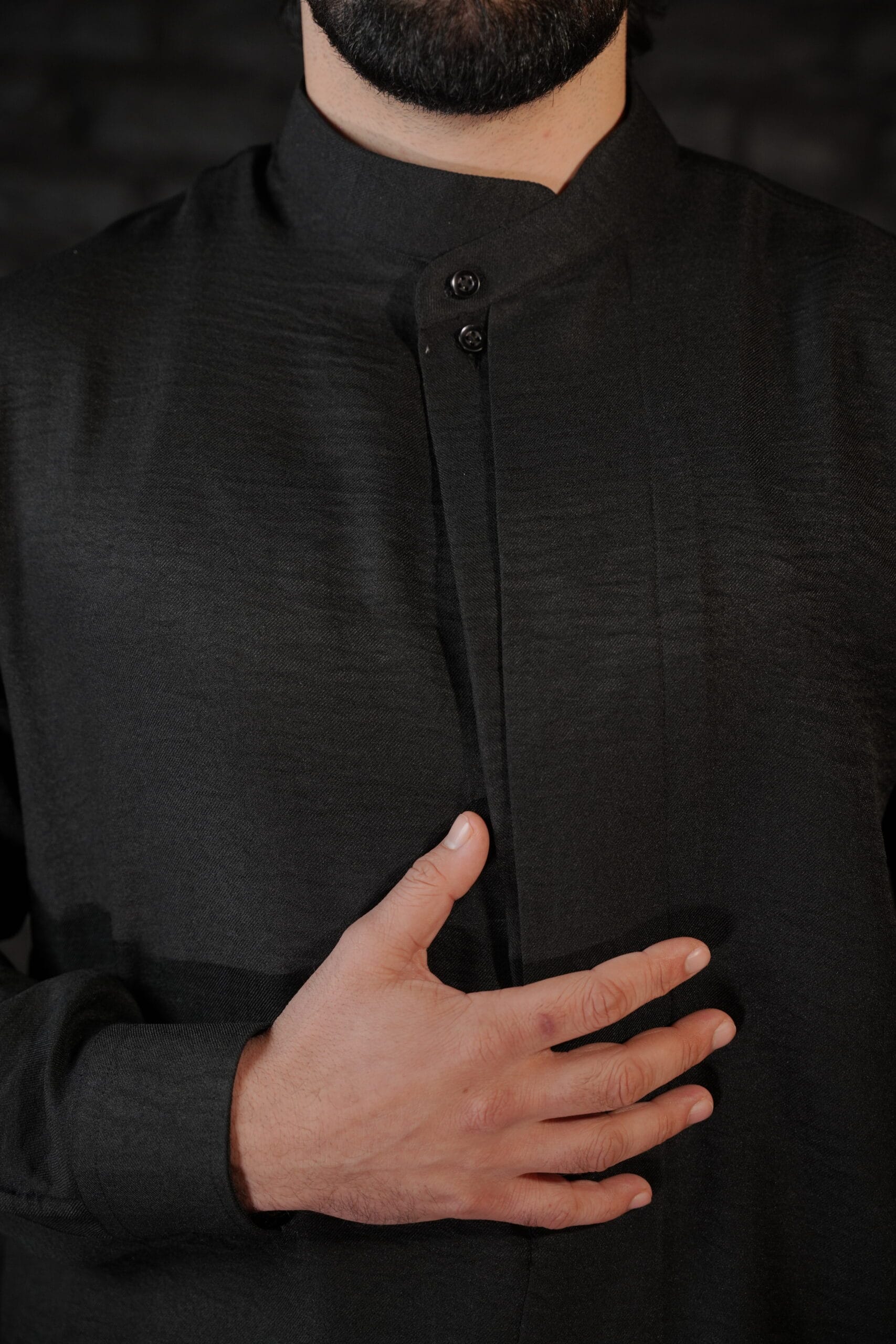 Black Kurta Pants - Image 4